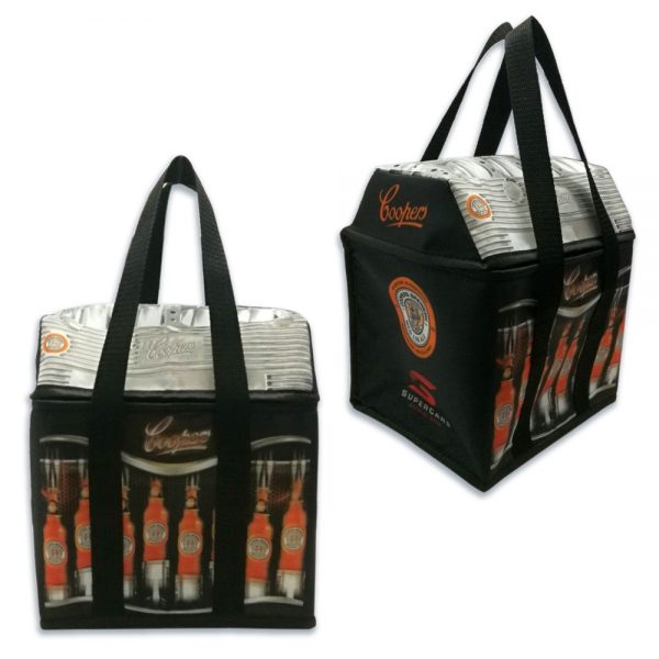 beer cooler branded bag
